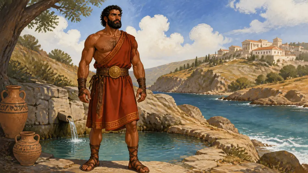 Ο Άμυκος και ο Πολυδεύκης — σκηνή 1 από 10.