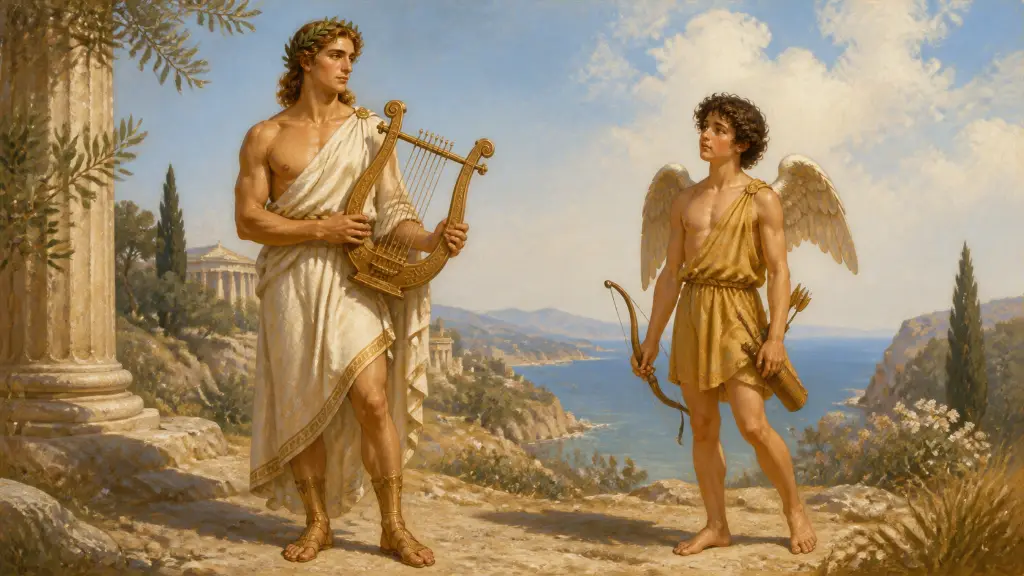 Ο Απόλλωνας και η Δάφνη — arrow quarrel