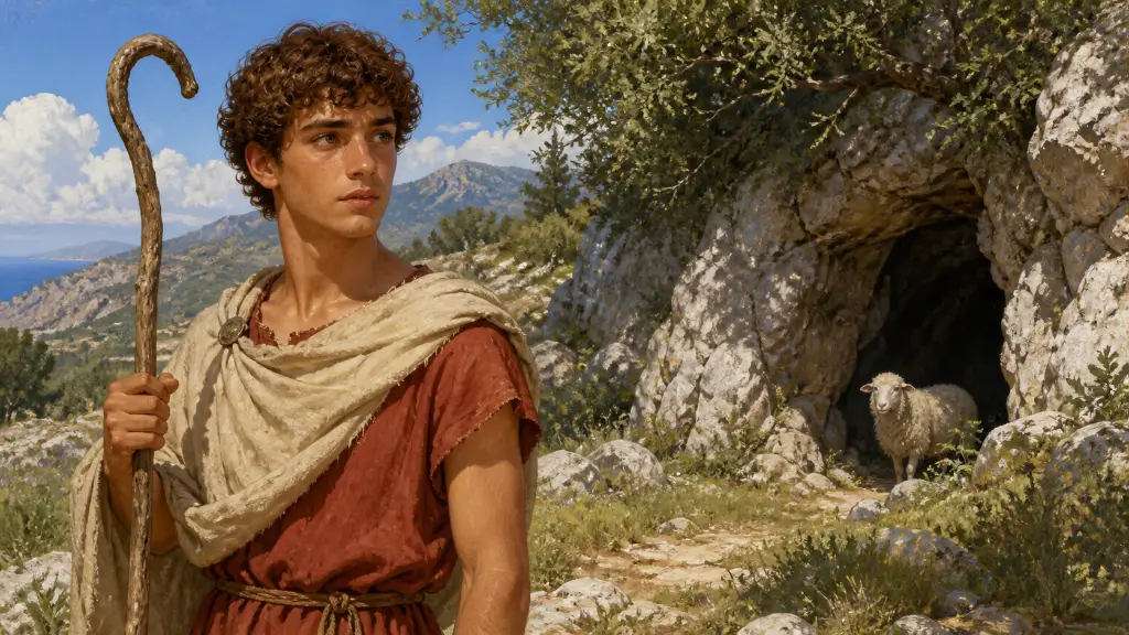 Ο Επιμενίδης — σκηνή 1 από 10.